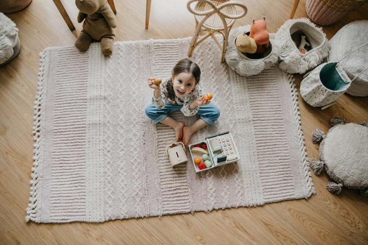 Lorena Canals. Woolable Rug Ari Rose