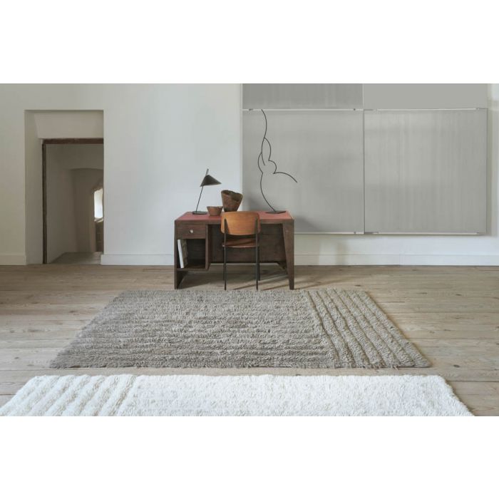 Lorena Canals. Woolable Rug Dunes - Sheep White L
