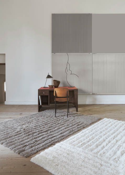 Lorena Canals. Woolable Rug Dunes - Sheep White L