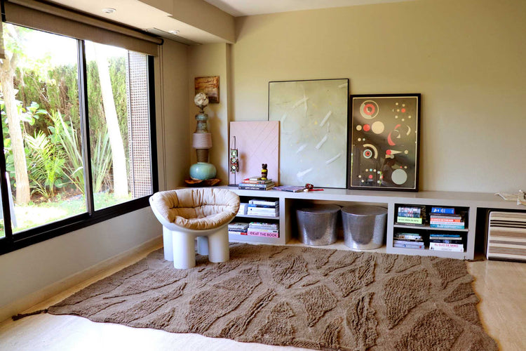 Lorena Canals. Woolable Rug Enkang Acacia Wood. 170x240 cm