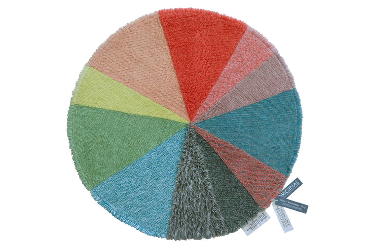 Lorena Canals. Χαλί δωματίου στρογγυλό Woolable Pie Chart. 120 εκ.