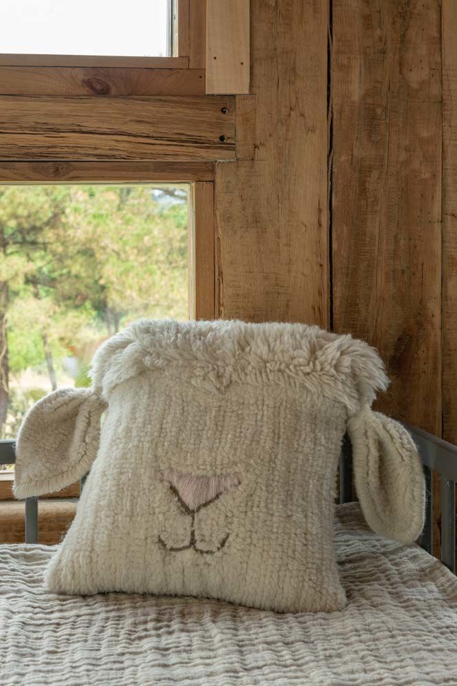 Lorena Canals. Woolable Cushion Pink Nose Sheep