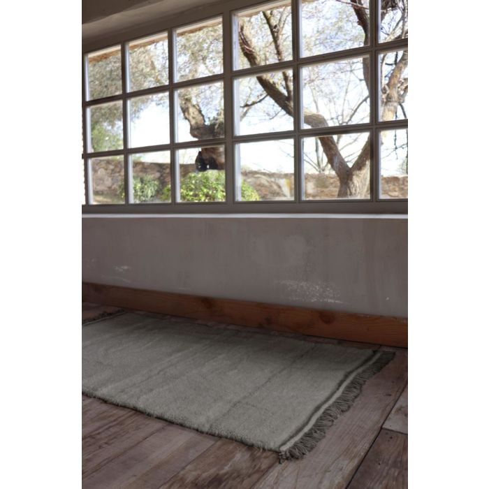 Lorena Canals. Χαλί δωματίου Woolable Steppe - Sheep Grey 80 x 140 εκ.