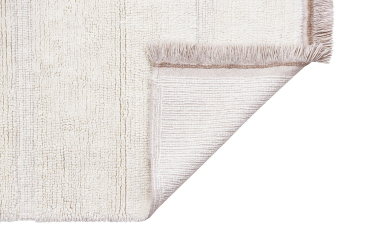 Lorena Canals. Χαλί δωματίου Woolable Steppe - Sheep White 80 x 140 εκ.