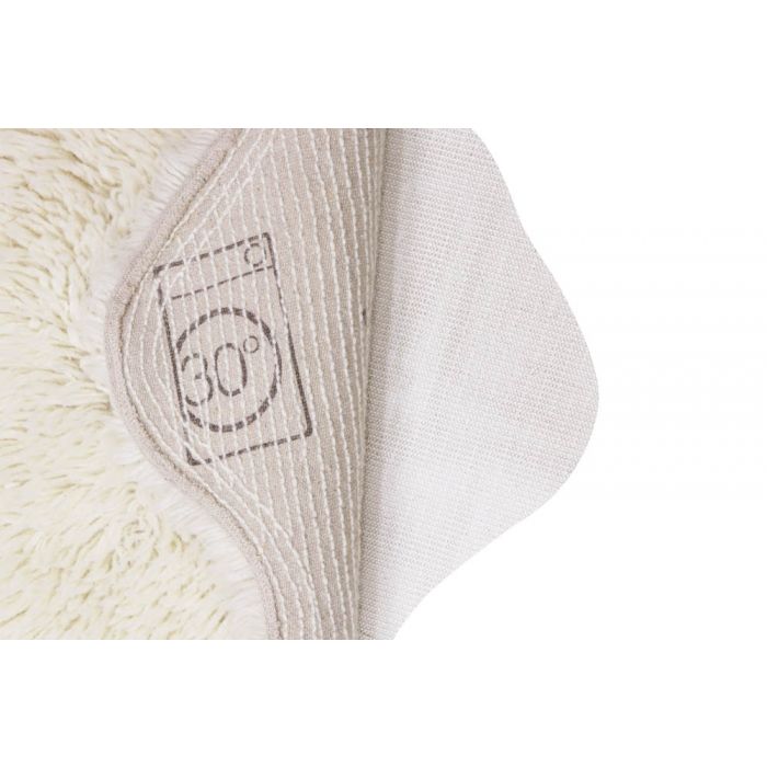 Lorena Canals. Woolable Rug Woolly - Sheep White 75 x 110 cm