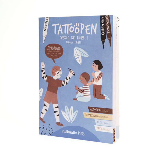 NAILMATIC. Βιβλιαράκι Tattoopen Tribe