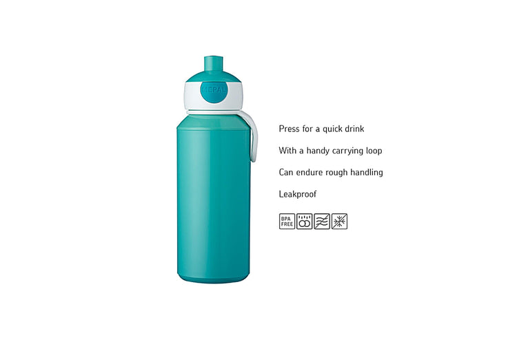 MEPAL. Drinking bottle pop-up Campus 400 ml - animal friends