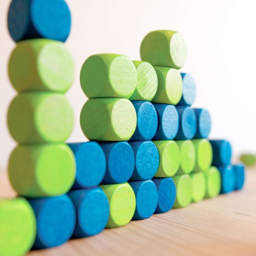 MILANIWOOD. CONNECTING CUBES