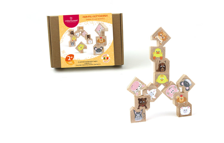 MILANIWOOD. Upside-Down Animals - Farm new