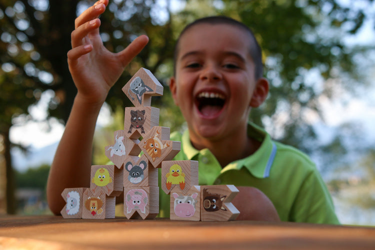 MILANIWOOD. Upside-Down Animals - Farm new