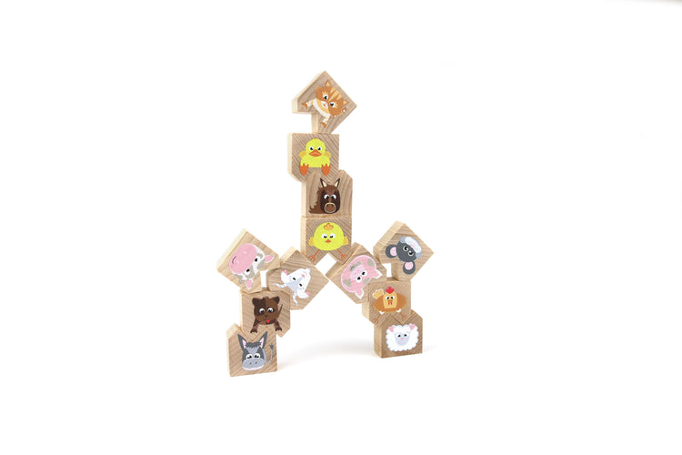 MILANIWOOD. Upside-Down Animals - Farm new