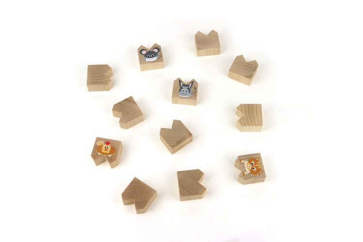 MILANIWOOD. Upside-Down Animals - Farm new
