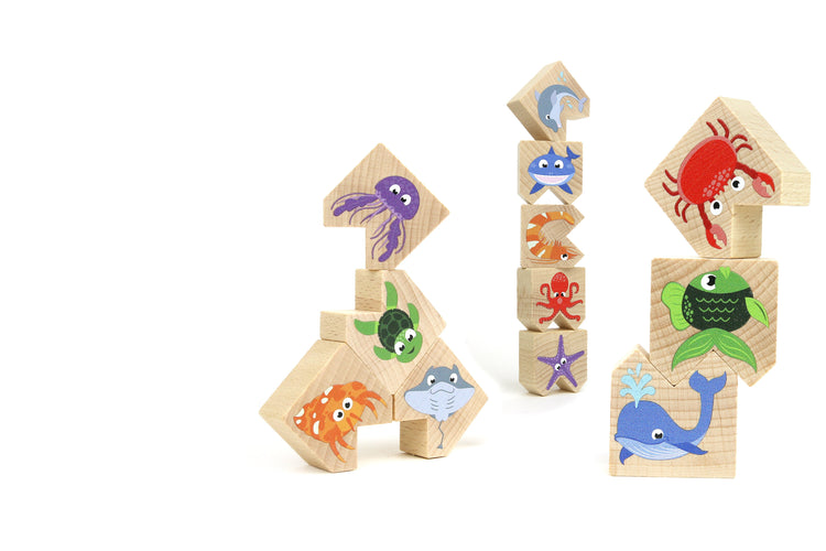 MILANIWOOD. Upside-Down Animals  - Ocean new