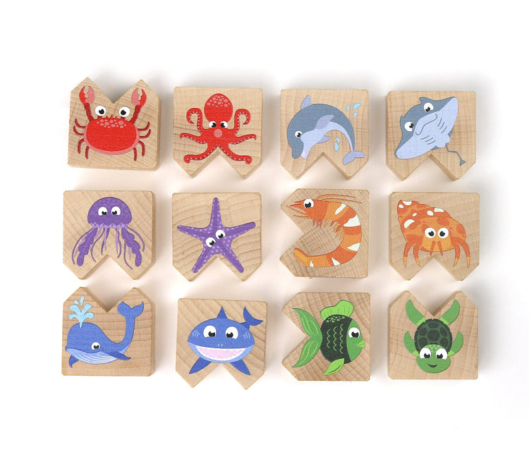 MILANIWOOD. Upside-Down Animals  - Ocean new