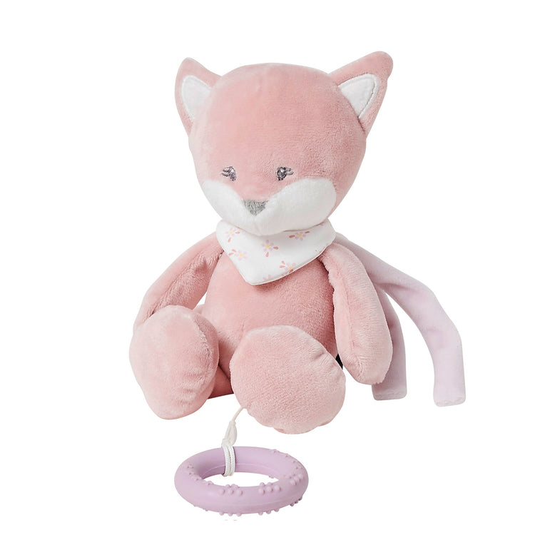 ALICE & POMME. Mini musical cuddly fox Alice