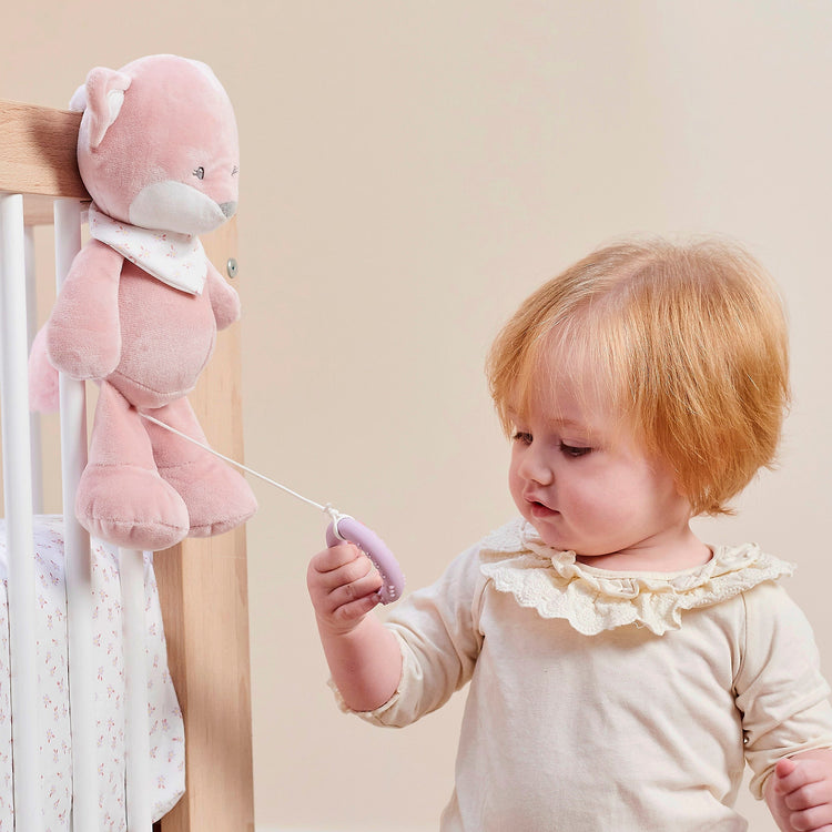 ALICE & POMME. Mini musical cuddly fox Alice