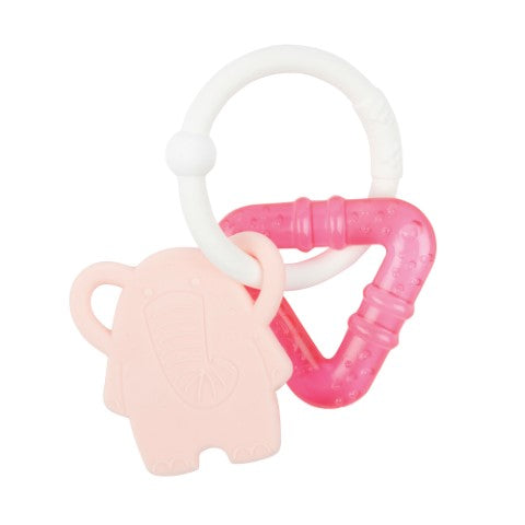 SILICON. Cooling Teether Silicone (pink)