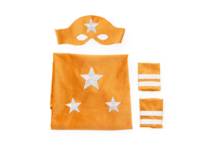 VELVET. Superhero costume Eco-Velvet farniente yellow