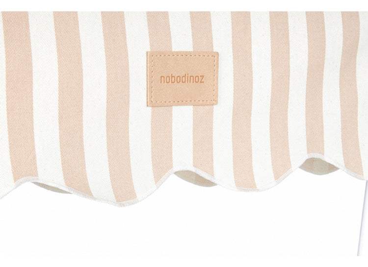 NEW ELEMENTS. Wooden Ice cream corner Taupe Stripes