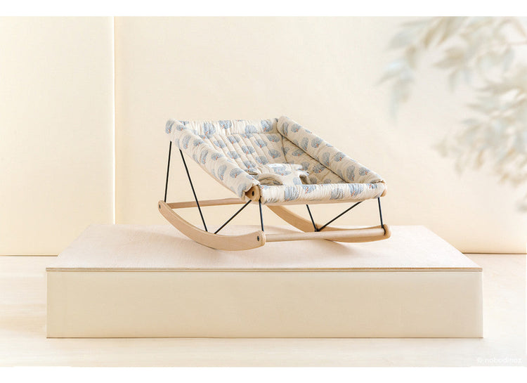 GROWING GREEN. Βρεφικό ριλάξ Blue Gatsby/Cream