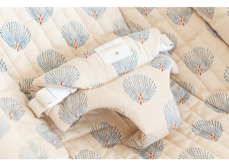 GROWING GREEN. Βρεφικό ριλάξ Blue Gatsby/Cream