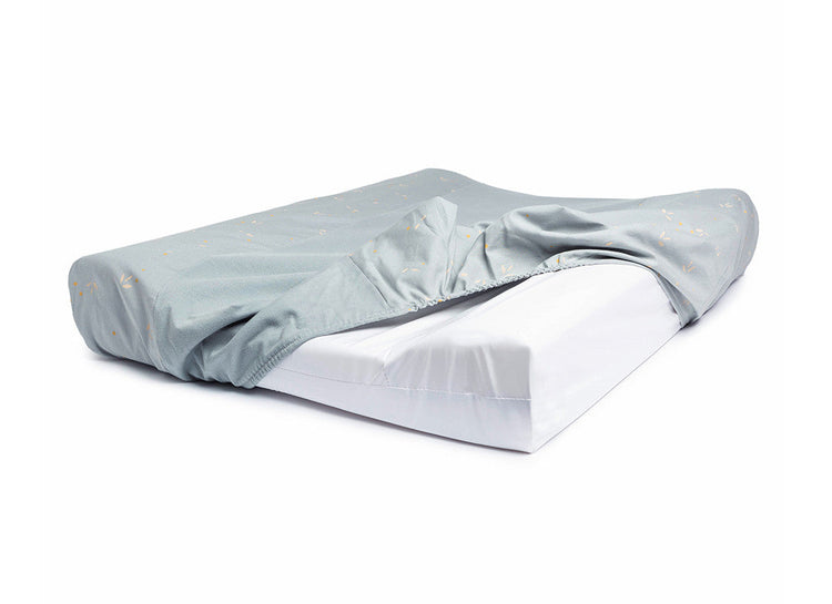 NEW ELEMENTS. Calma Willow changing cover Soft Blue 50x70