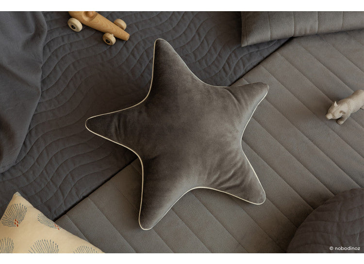 VELVET. Μαξιλάρι αστέρι Aristote 40*40cm Slate Grey