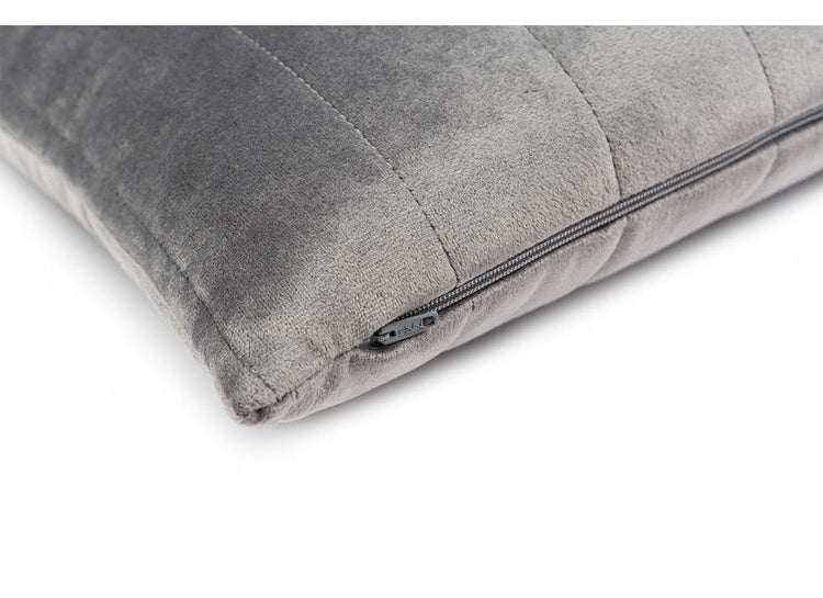 VELVET. Akamba Velvet Cushion Slate Grey