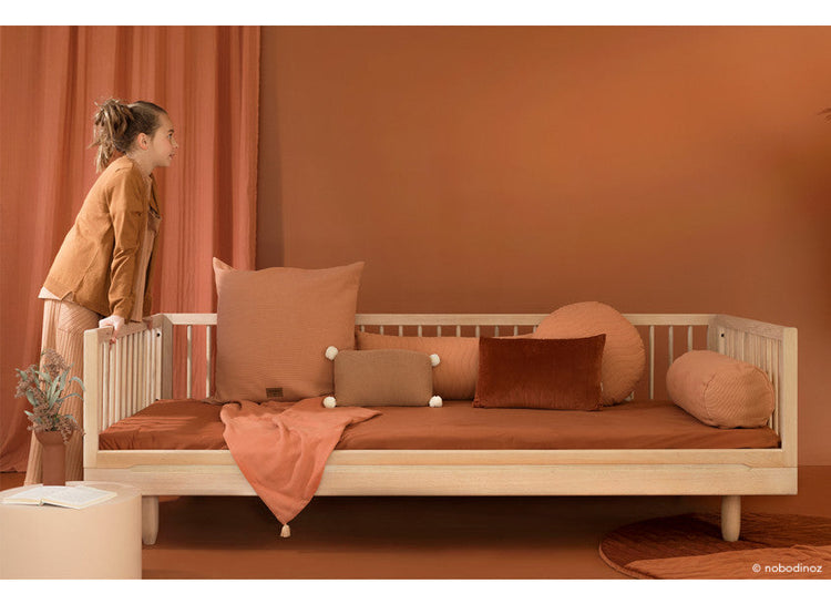 PURE. Oak wood single bed Pure