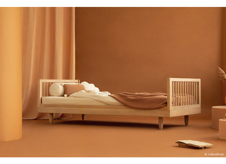 PURE. Oak wood single bed Pure