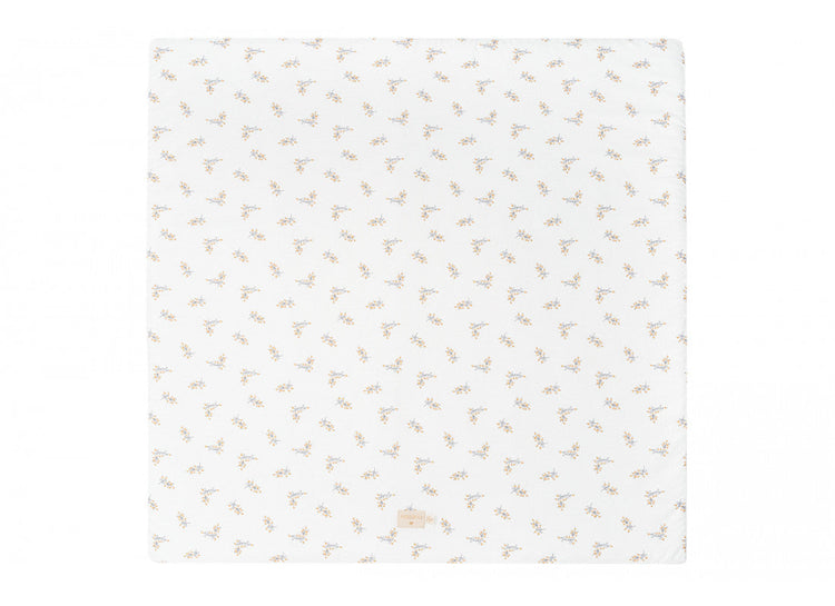NEW ELEMENTS. Colorado Square Playmat - Flore 100x100 cm