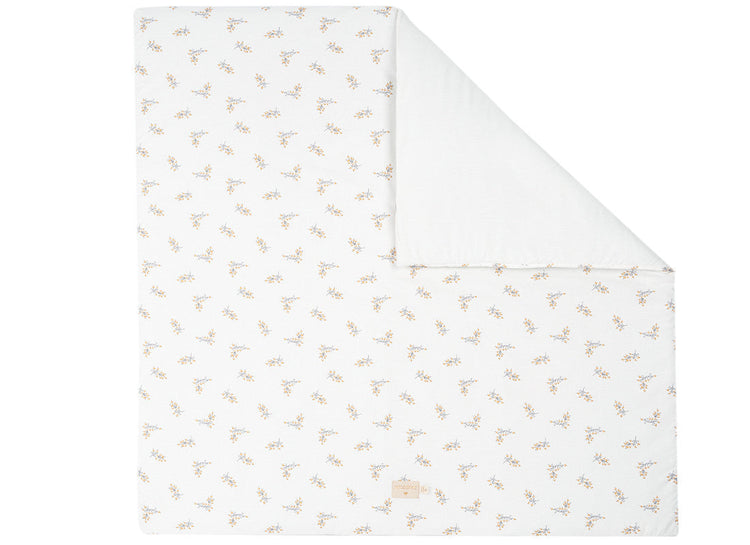 NEW ELEMENTS. Colorado Square Playmat - Flore 100x100 cm