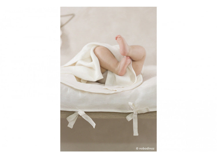LIN. Thin blanket • Sand Off White