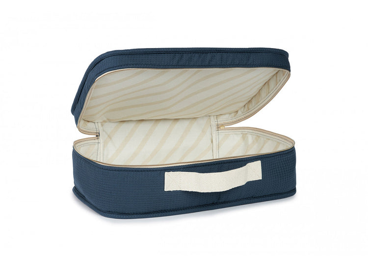 NEW ELEMENTS. Υφασμάτινο βρεφικό βαλιτσάκι Victoria Night Blue