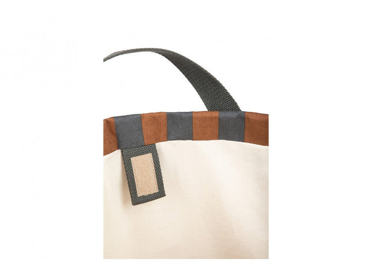 MAJESTIC. Toybag - Blue Brown Stripes