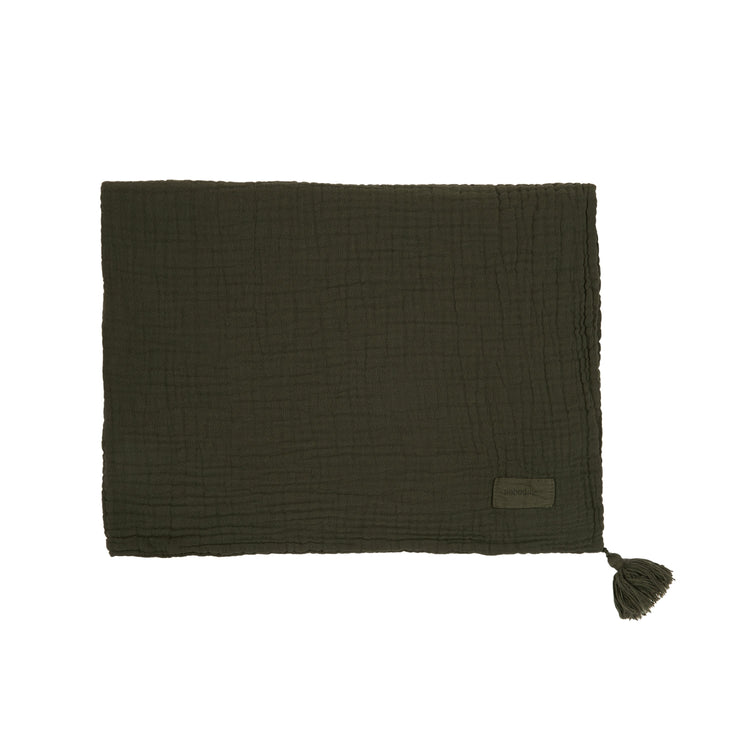 WABI SABI. Double muslin blanket Vetiver 65x100