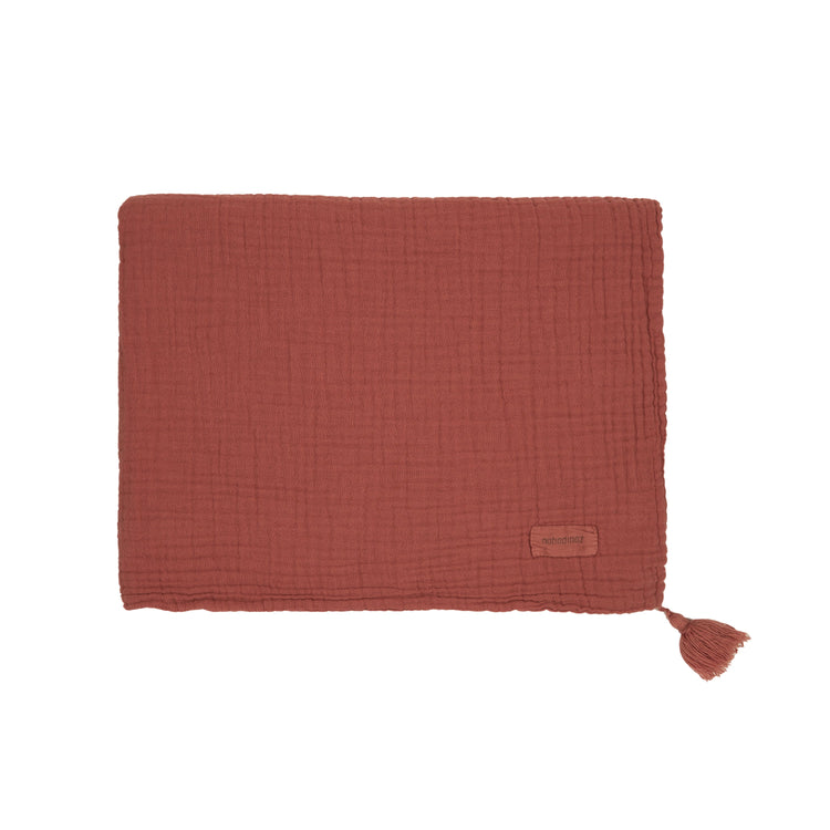 WABI SABI. Κουβερτάκι-μουσελίνα Rosewood 65X100