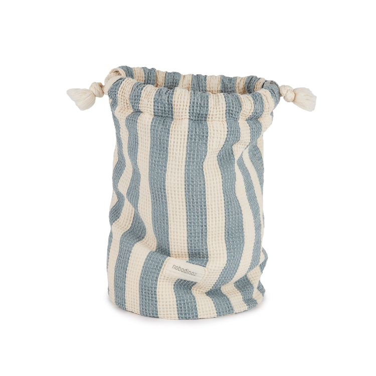 PORTOFINO. Τσαντάκι παραλίας Blue Stripes