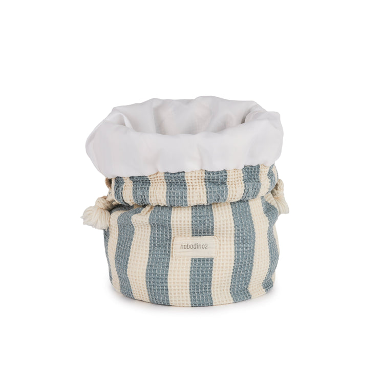 PORTOFINO. Τσαντάκι παραλίας Blue Stripes