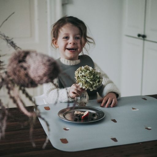 NOUI NOUI. Placemat - Ice cream - Grey