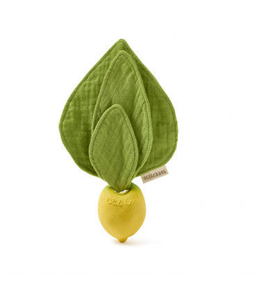 OLI&CAROL. John Lemon Mini Doudou-Teether