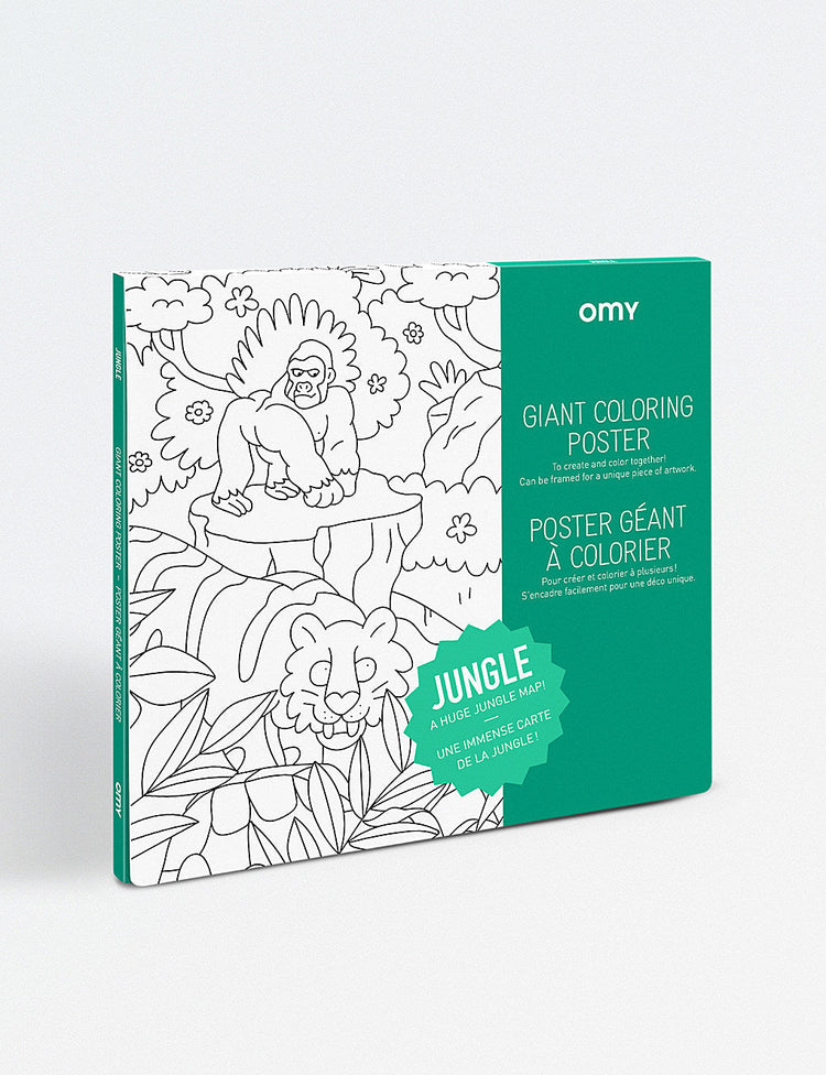 OMY. Giant coloring poster Jungle