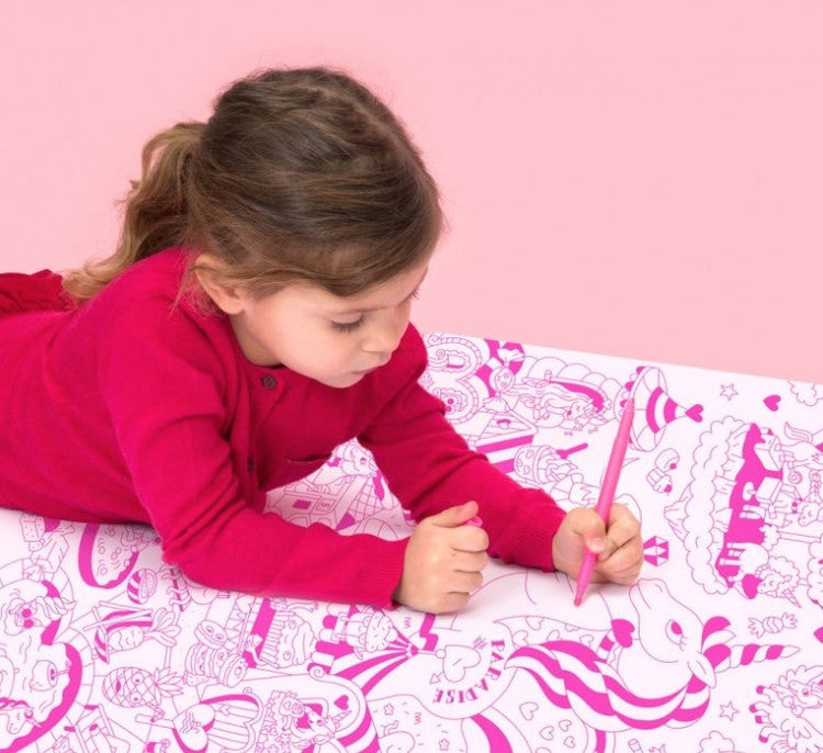 OMY. Giant painting poster Unicorn Lilly