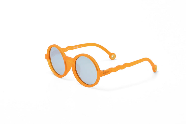 OLIVIO & CO. Junior round sunglasses - Deep Sea Starfish Orange 5-12y