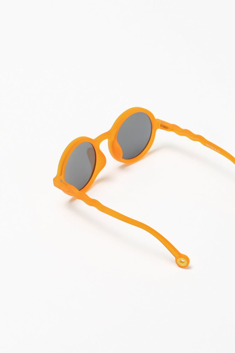 OLIVIO & CO. Junior round sunglasses - Deep Sea Starfish Orange 5-12y