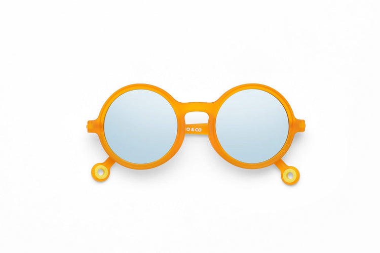 OLIVIO & CO. Junior round sunglasses - Deep Sea Starfish Orange 5-12y