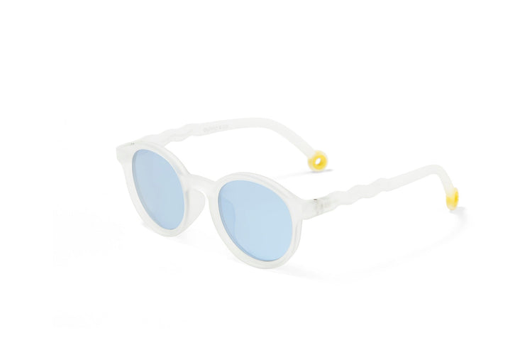 OLIVIO & CO. Junior oval sunglasses - Deep Sea Jellyfish White