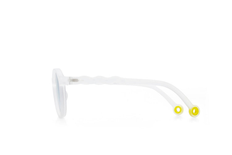 OLIVIO & CO. Junior oval sunglasses - Deep Sea Jellyfish White