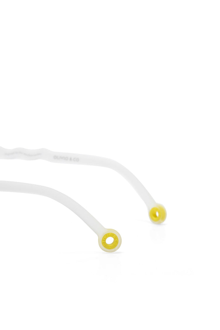 OLIVIO & CO. Junior oval sunglasses - Deep Sea Jellyfish White