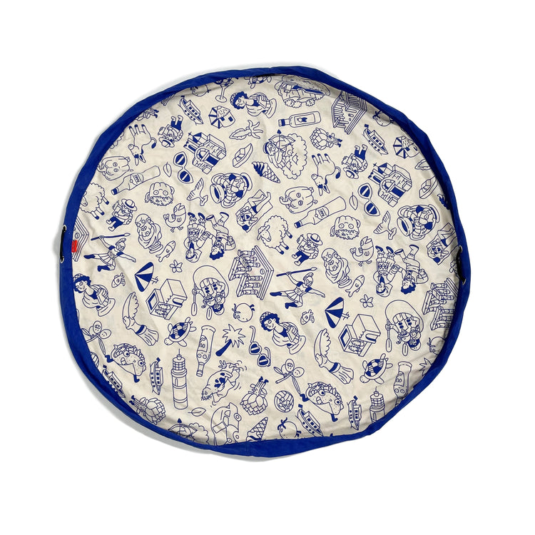 PLAY&GO. 2 in 1 storage bag and playmat. OMY Greece